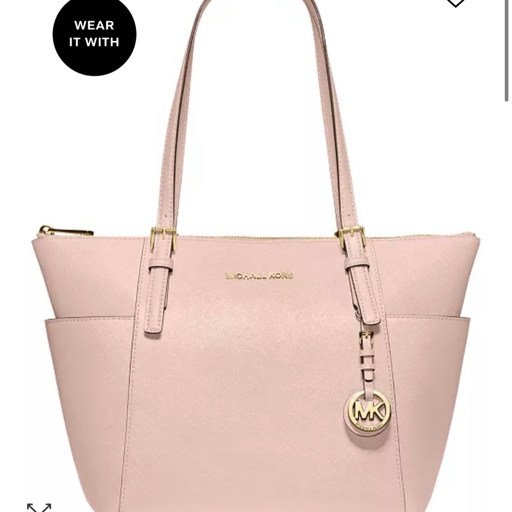 Brand New Pink Michael Kors Tote